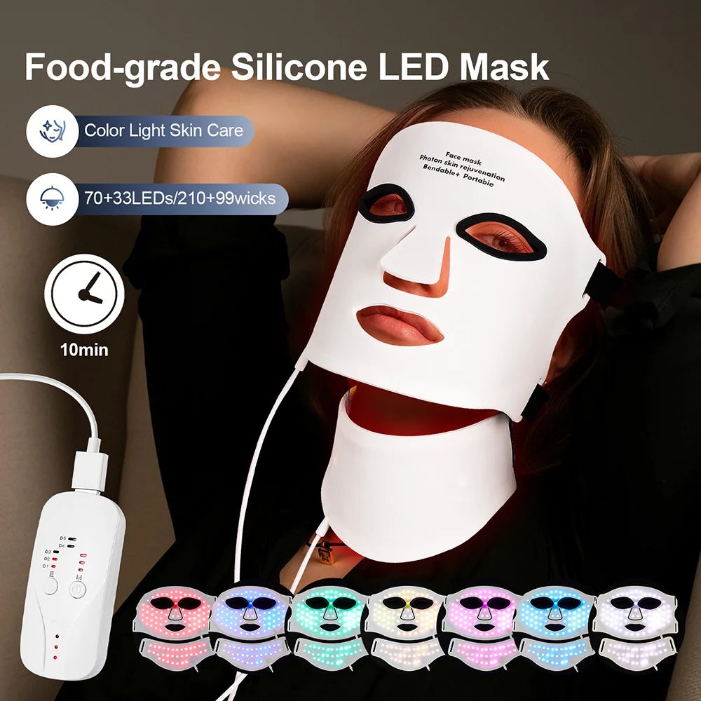 ESSENVY LumaMask LED Skin Mask + FREE Neck Mask ($119 Value)