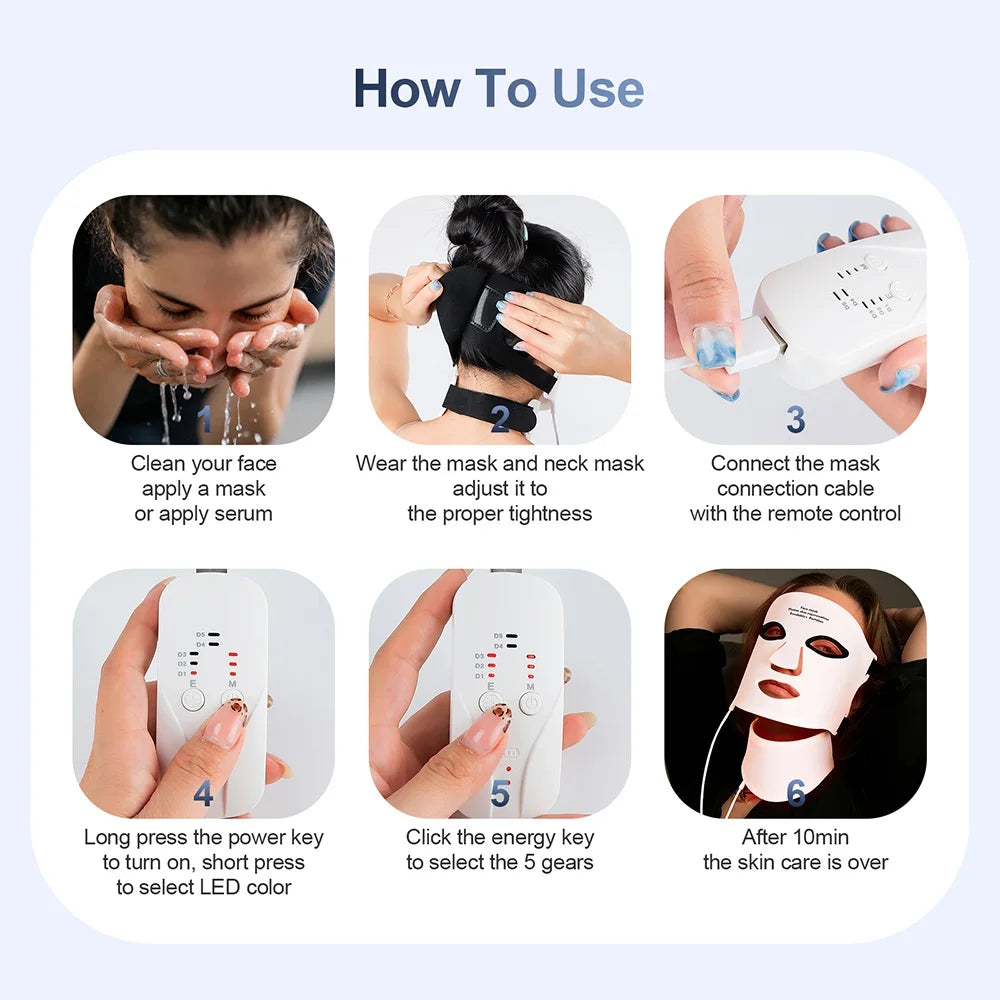 ESSENVY LumaMask LED Skin Mask + FREE Neck Mask ($119 Value)